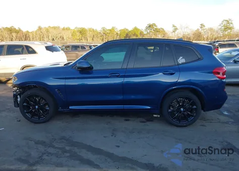 2021 BMW X3 Sdrive30I from USA, damaged, VIN 5UXTY3C03M9G54352